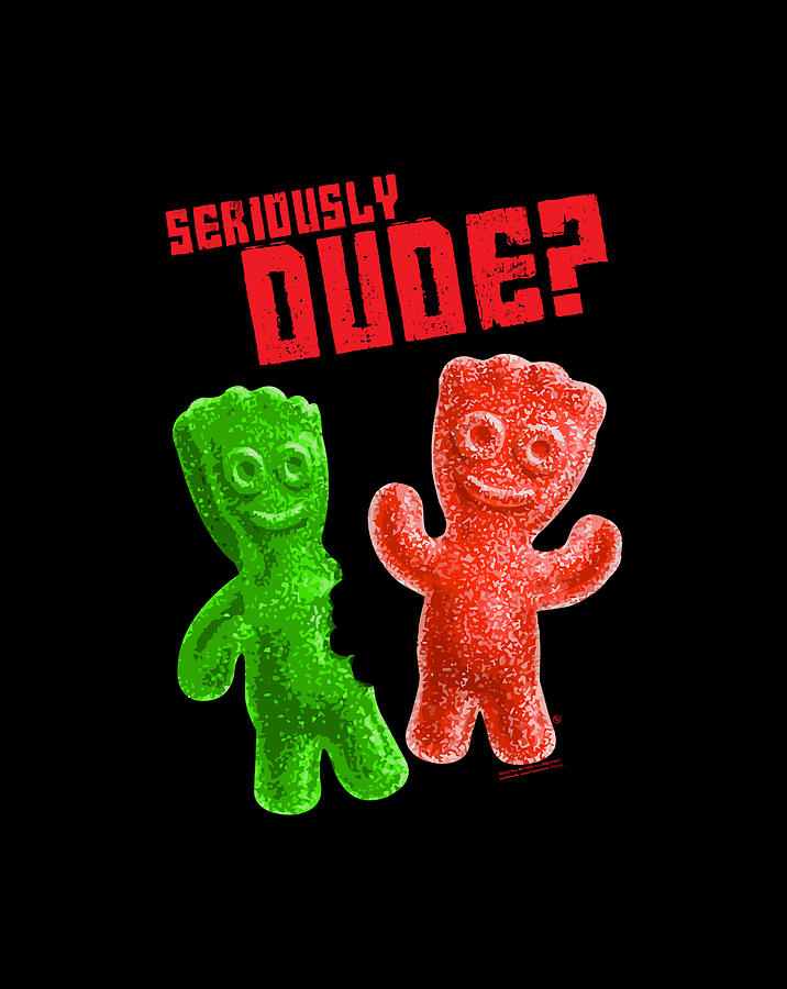 Sour Patch Kids Candy Bite Me Gift Items Digital Art by Linh Nguyen