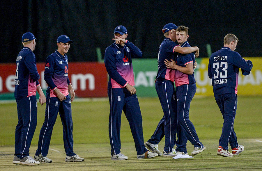 South Africa U19 v England Young Lions: Tri-Nation Under-19s Tournament Photograph by Gallo Images