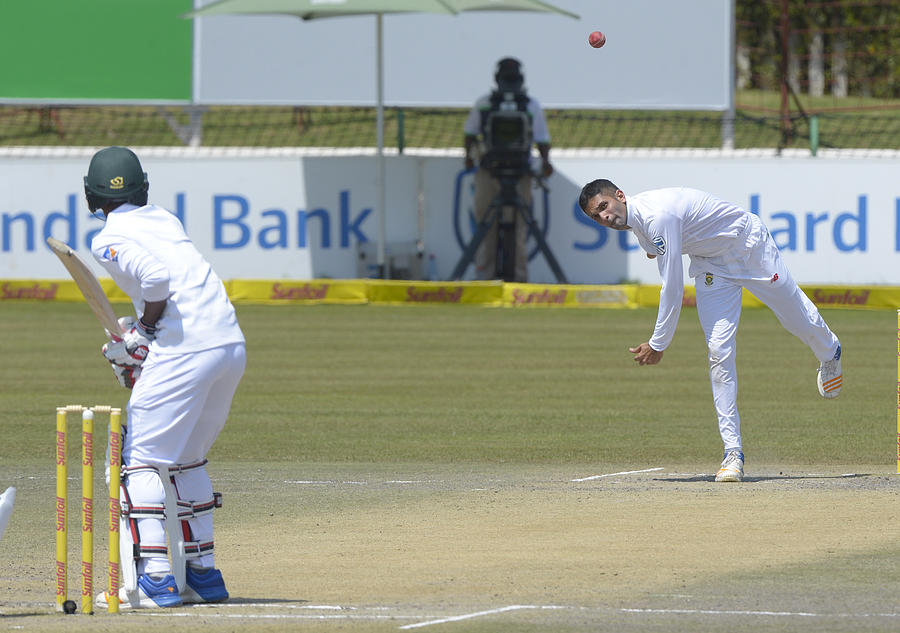 South Africa v Bangladesh: First Test - Day Five Photograph by Gallo Images