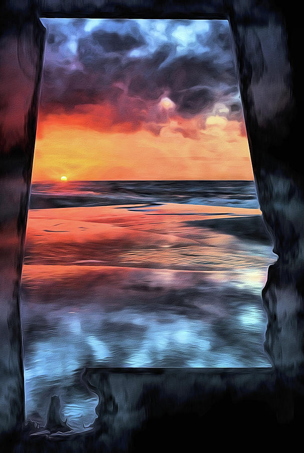South Alabama Beaches Digital Art by JC Findley