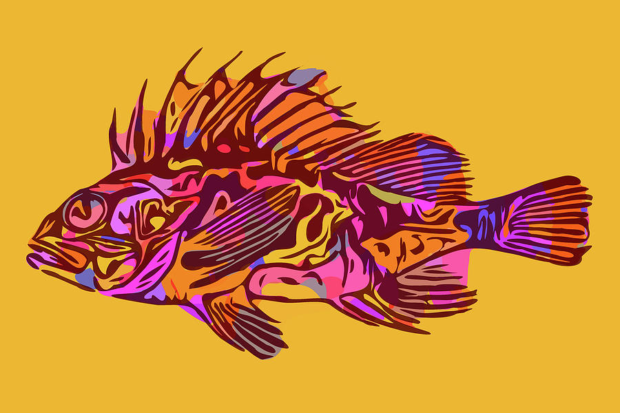 South Australian Cobbler Fish Digital Art by Susan Maxwell Schmidt