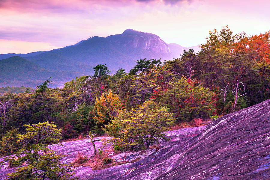 South Carolina.Table Rock Mountain Photograph by Anthony John Coletti