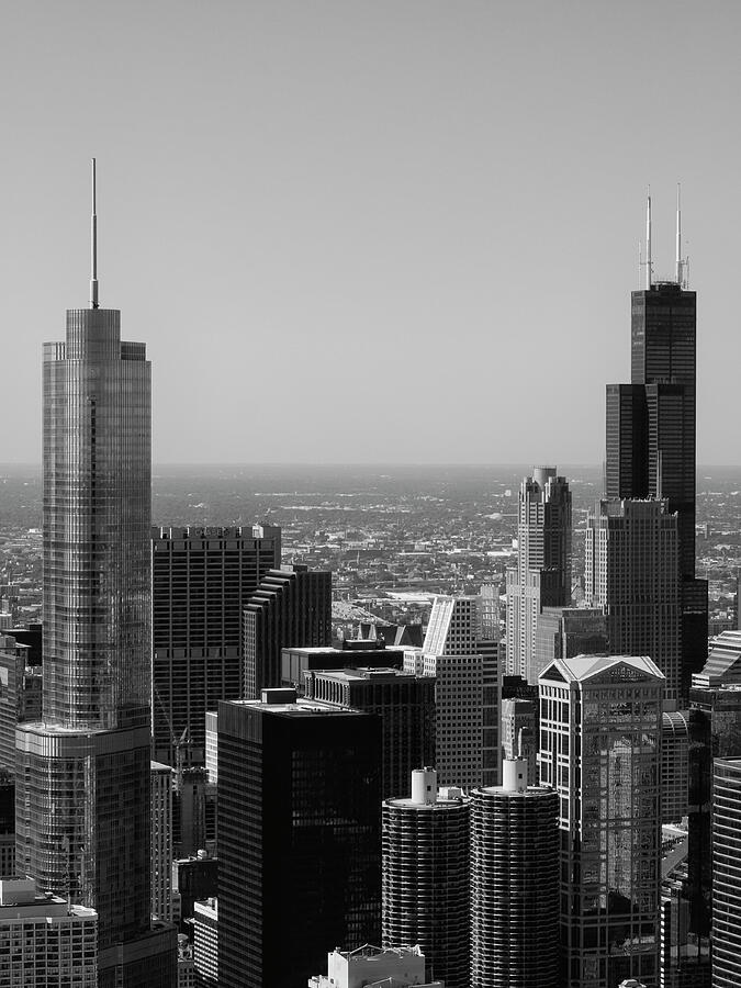 South Chicago Aerial View Photograph by Shankar Adiseshan South Chicago Aerial View Photograph by Shankar Adiseshan