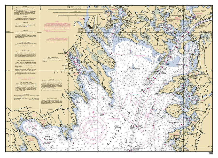 Entrance To Cape Cod Canal South Coast Cape Cod And Buzzards Bay Chart