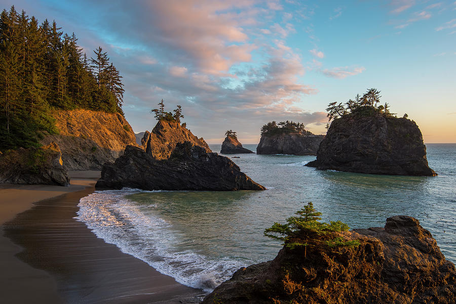 South Coast Sea Stacks Photograph by Greg Vaughn | Fine Art America