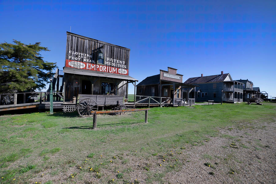 South Dakota Frontier Town Photograph by Cathy Anderson