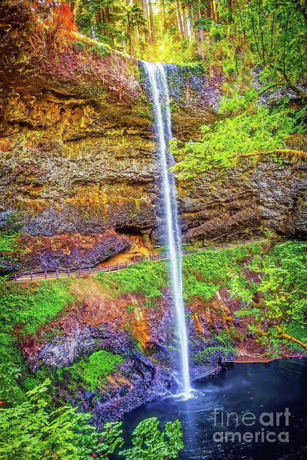 South Falls Waterfall Photograph by Jon Burch Photography South Falls Waterfall Photograph by Jon Burch Photography