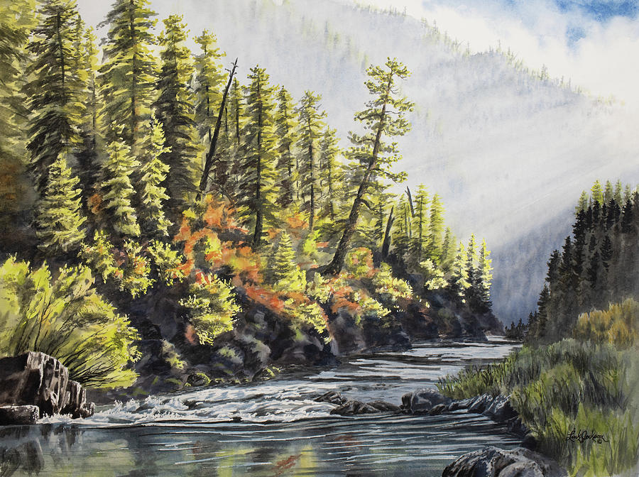 South Fork Serenity Painting by Link Jackson