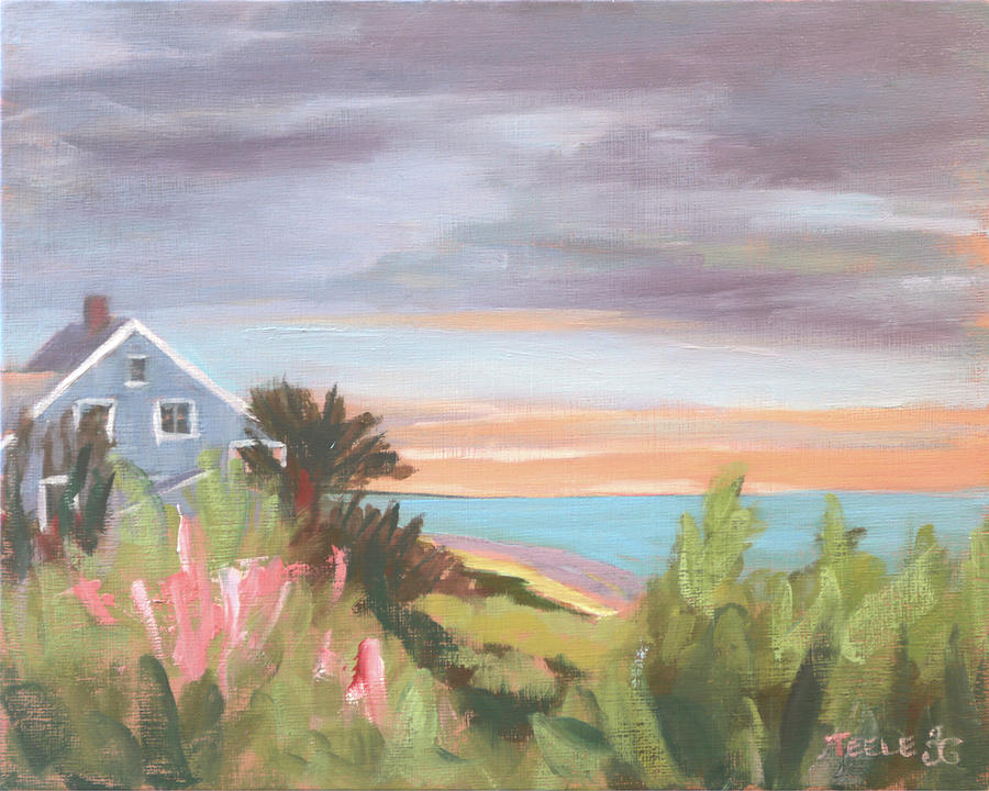 South from the Chop Painting by Trina Teele