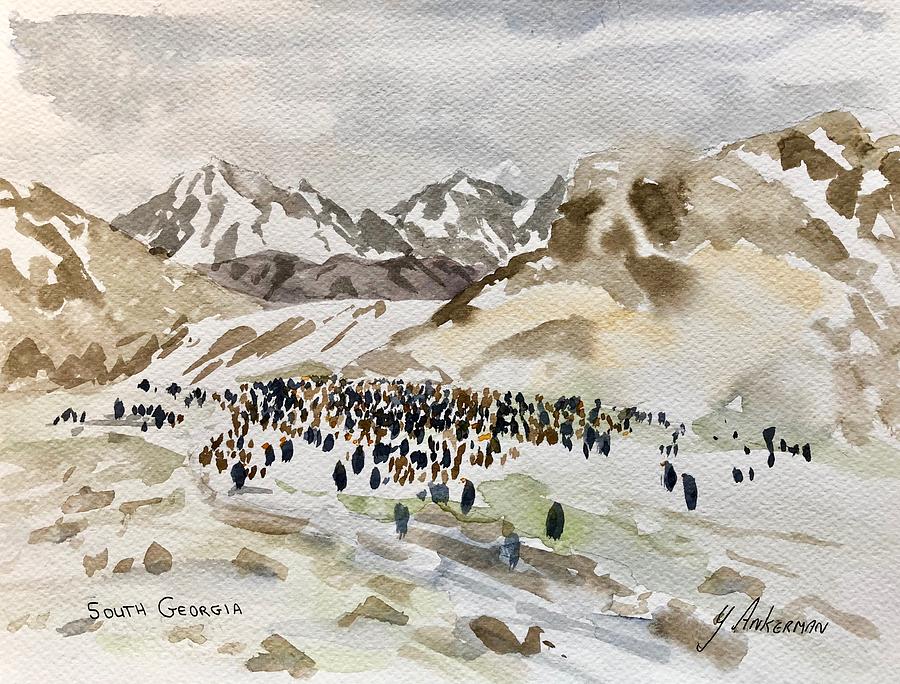 South Georgia Painting by Yvonne Ankerman