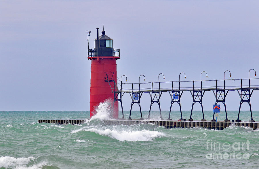 South Haven Lighthouse #2 Photograph