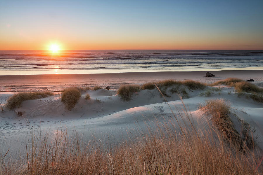 South Jetty Beach Sunset, No. 3 Photograph by Belinda Greb