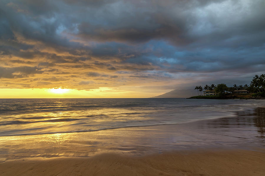 South Maui Beach Sunset Photograph by Pierre Leclerc Photography