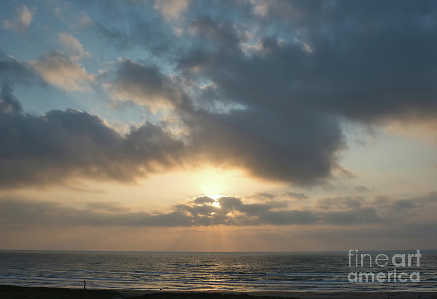 South Padre Island Sunrise 4 Photograph by Andrea Anderegg