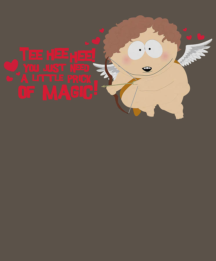 South Park Cartman Cupid Digital Art by Ula Rivas - Pixels