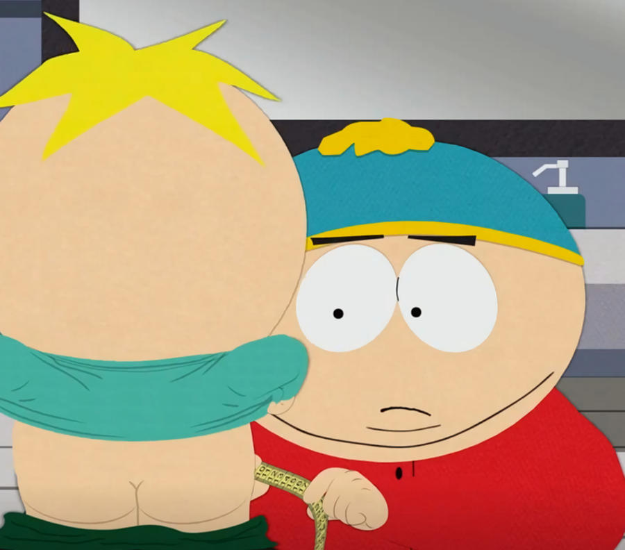 South Park Cartman Measuring Butters Wiener Painting By Marshall south-park-cartman-measuring-butters-wiener-painting-by-marshall