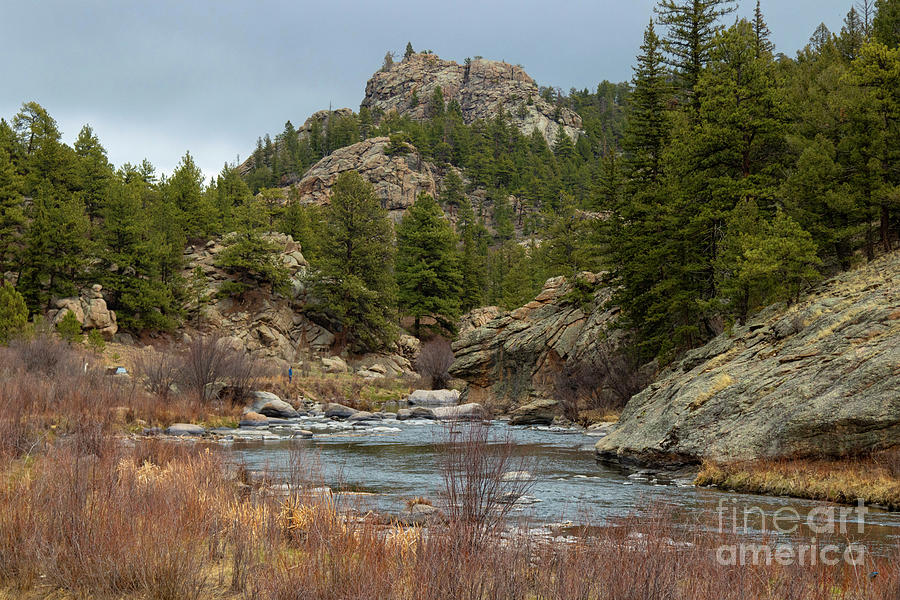 South Platte in Eleven Mile Canyon Photograph by Steven Krull
