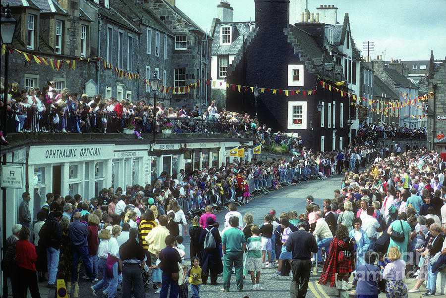 South Queensferry Fair 1991 Photograph by Phil Banks