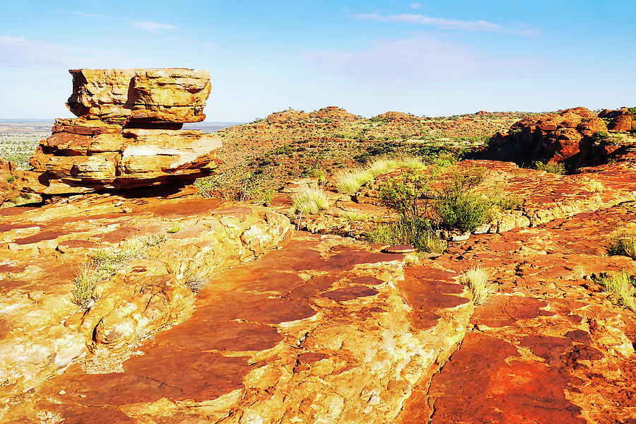 South Rim - Kings Canyon, Northern Territory, Australia Photograph by Lexa Harpell