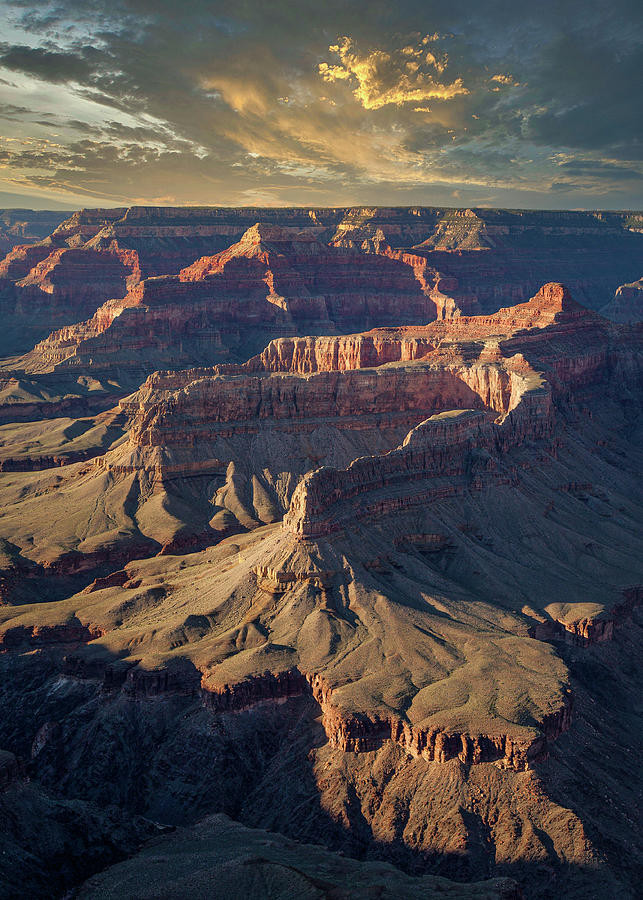 Grand Canyon National Park Photograph - South Rim Sunset by Dave Bowman