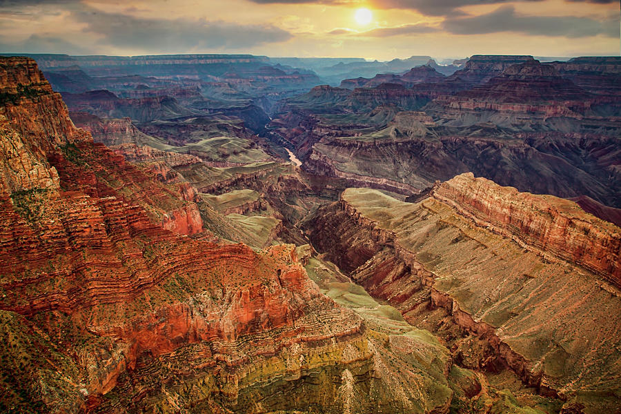 South Rim Sunset Photograph by Harriet Feagin Photography - Fine Art ...