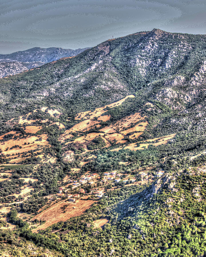 South Sardinia Vertical With Trees Digital Art By Jules Follett Fine Art America 0999