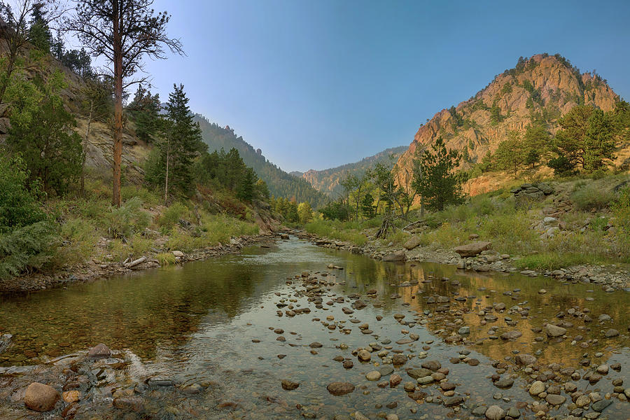 View Photograph - South St Vrain Canyon Streaming by James BO Insogna