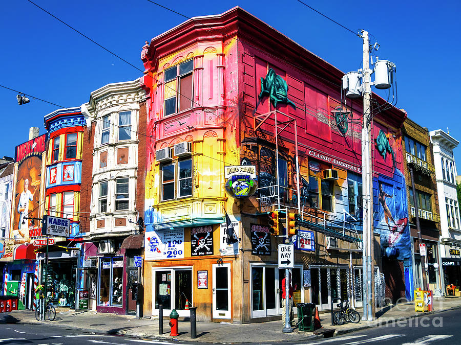 South Street Colors of Philadelphia Photograph by John Rizzuto
