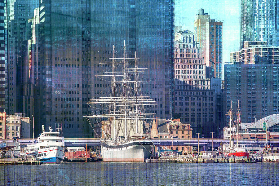 South Street Seaport Photograph by Cate Franklyn