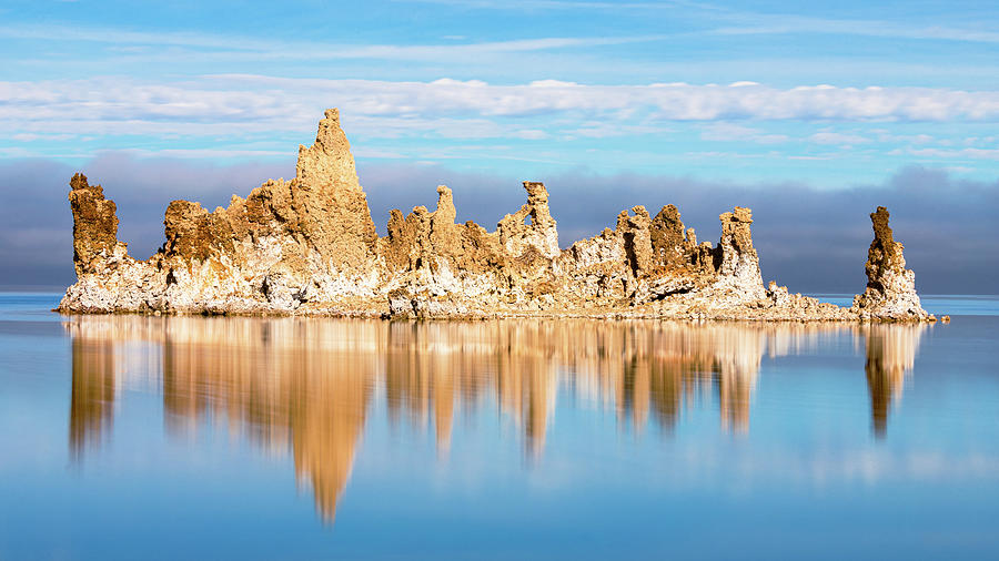 South Tufa Reflections Photograph by Mike Lee