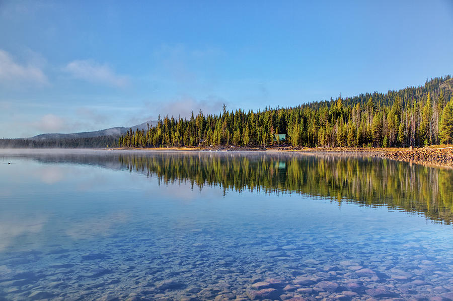 Elk Lake Lodge Photograph by Loyd Towe Photography