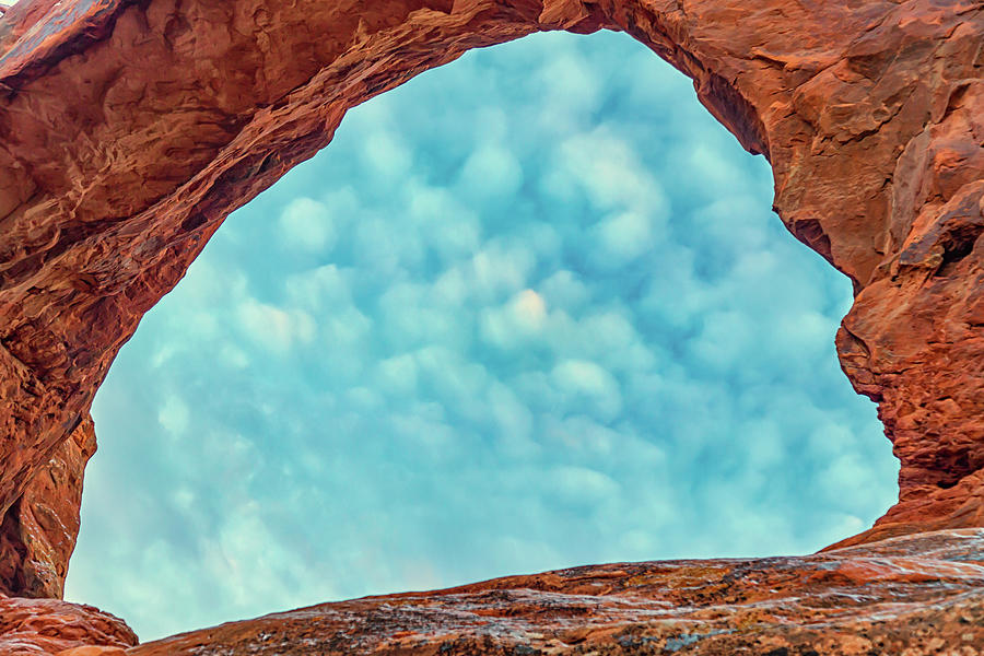 South Window and Clouds Photograph by Marc Crumpler