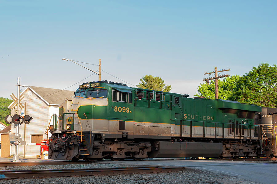 Southern 8099 NS Heritage Unit Photograph by Chad Lilly | Fine Art America