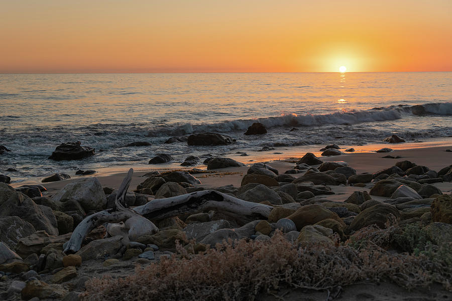 Southern California Beach Sunset Photograph by Matthew DeGrushe
