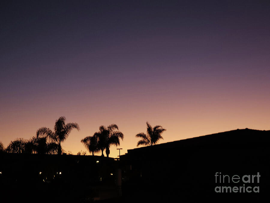 Sunset Photograph - Southern California Twilight by Karen Conger