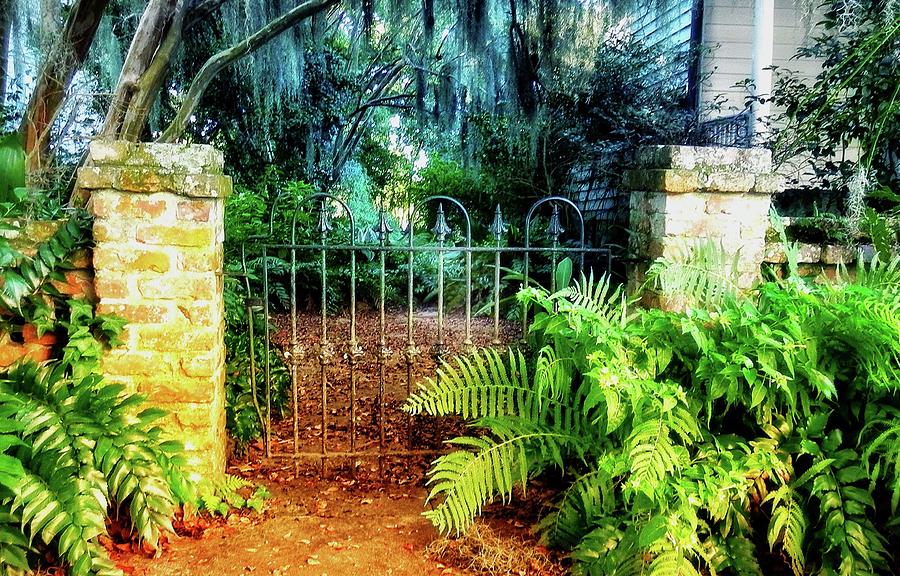 Southern Garden Gate Photograph by Patricia Greer