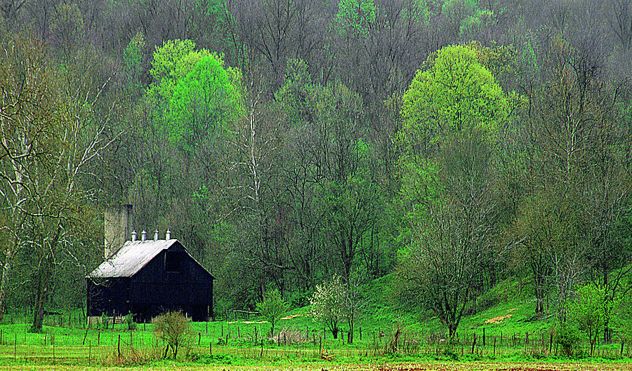 Southern Indiana Farm in Spring Photograph by Philip Marvin - Fine Art ...