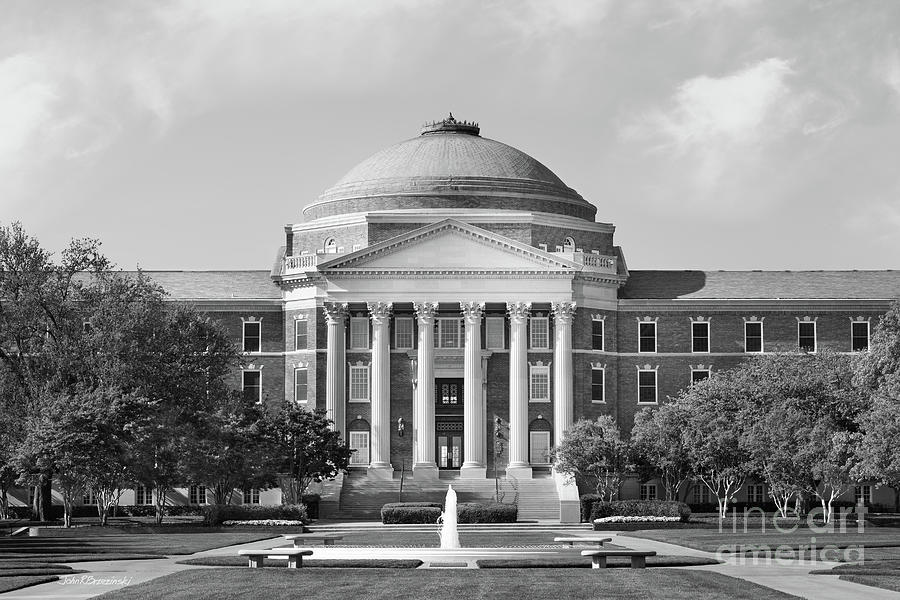 Southern Methodist University Dallas Hall Photograph by University Icons
