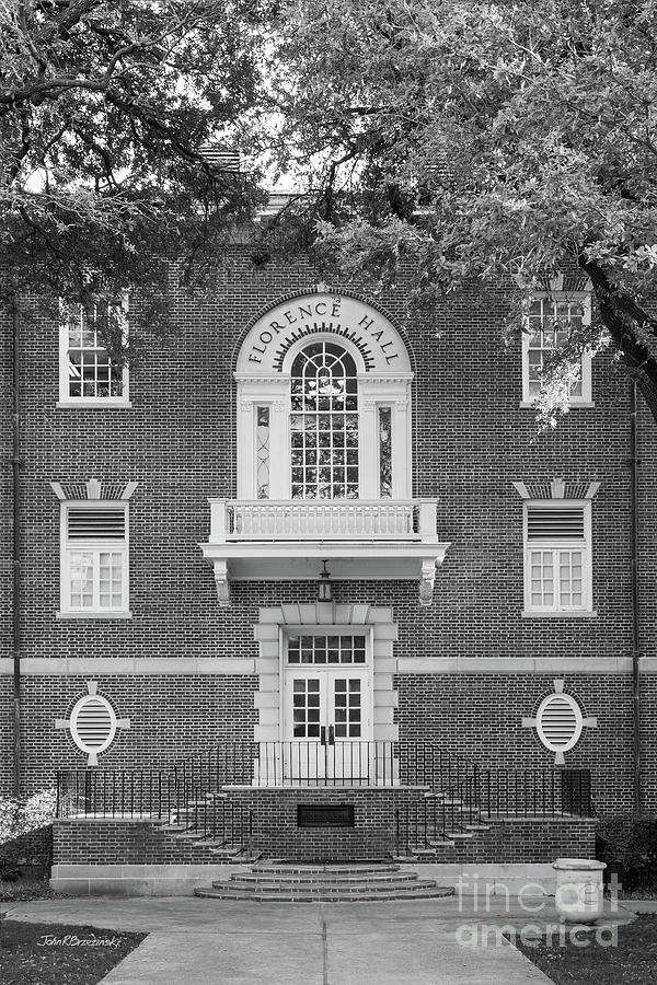 Southern Methodist University Florence Hall Photograph by University Icons