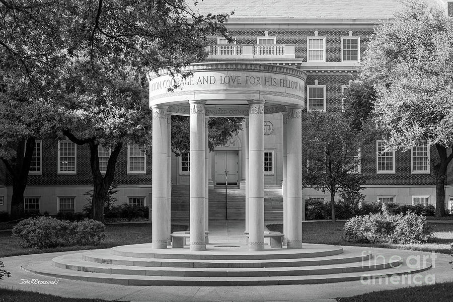 Southern Methodist University Pavillion Photograph by University Icons