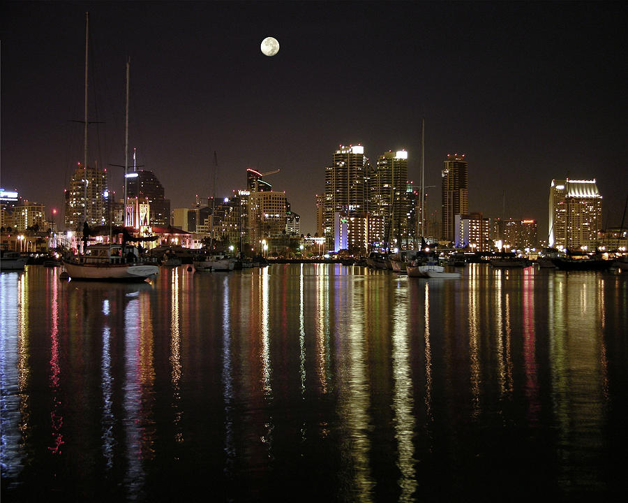 San Diego Photograph - Southern Nights by Sindi June Short