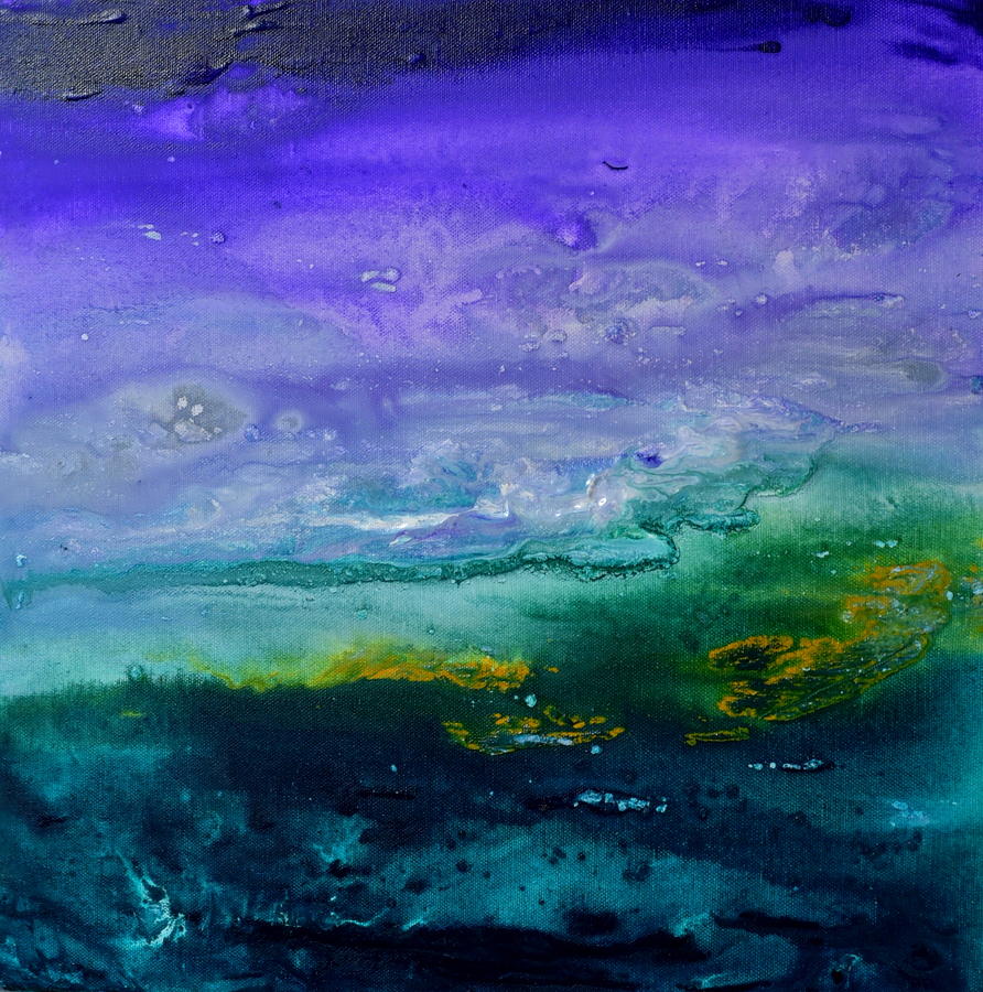 Southern Ocean Reef 1 Painting by Katy Hawk