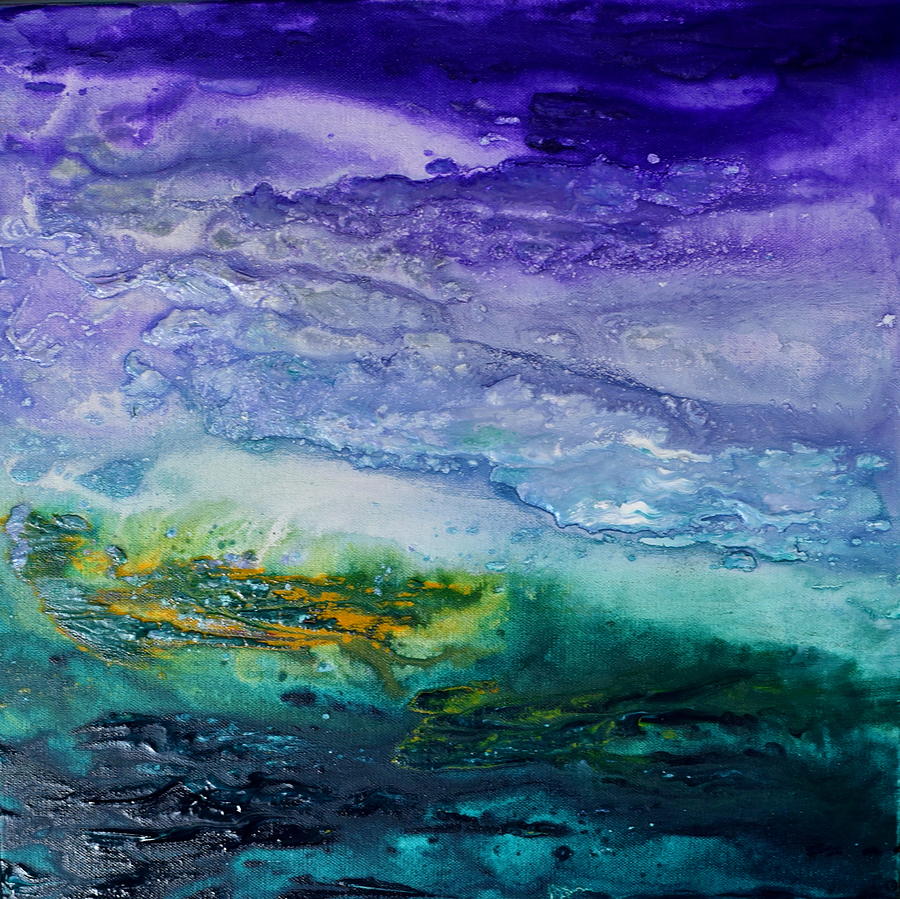 Southern Ocean Reef 2 Painting by Katy Hawk