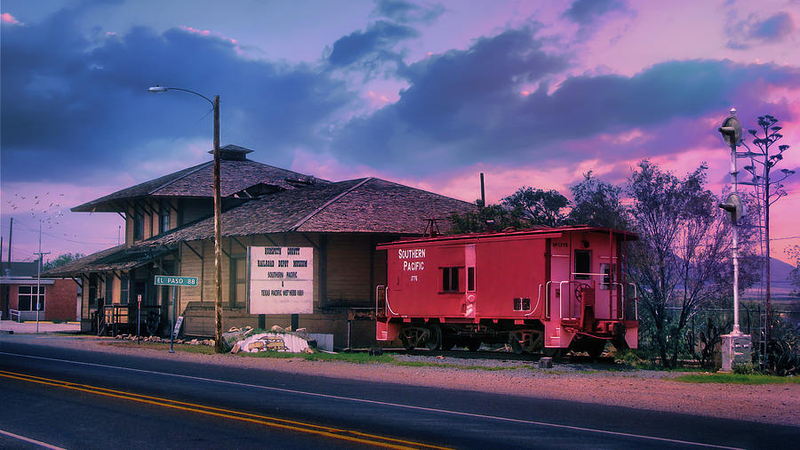Southern Pacific Depot Photograph by Micah Offman