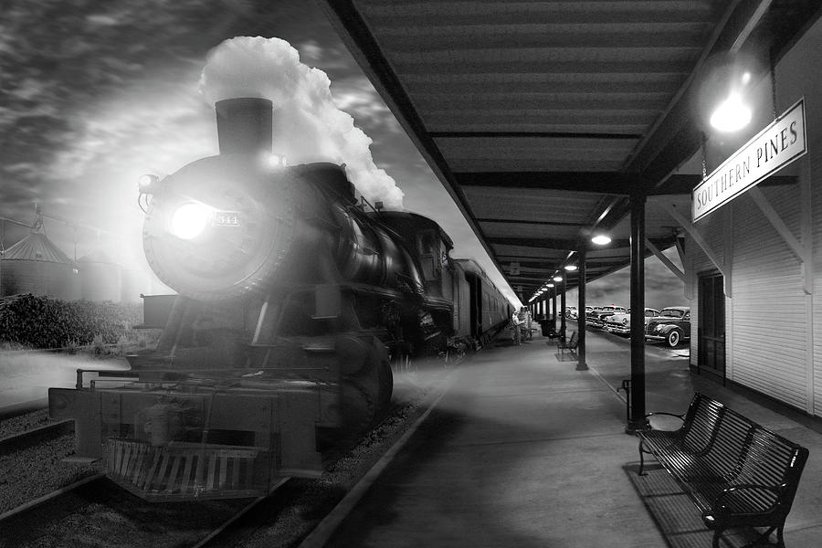 Southern Pines Station Photograph by Mike McGlothlen