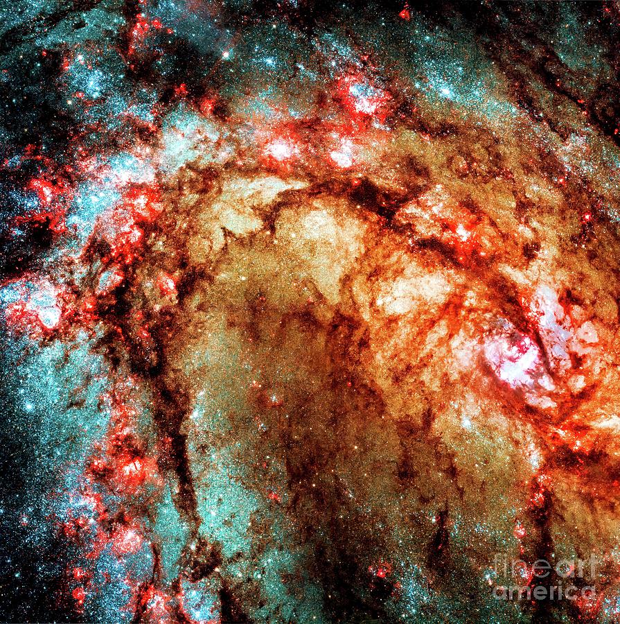 Southern Pinwheel Galaxy M83 Photograph by M G Whittingham