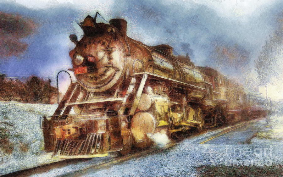 Southern Railway 4501 Digital Art by Jerzy Czyz