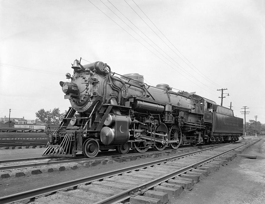 Southern Railway Company Crescent Locomotive Circa 1916 Photograph by War Is Hell Store