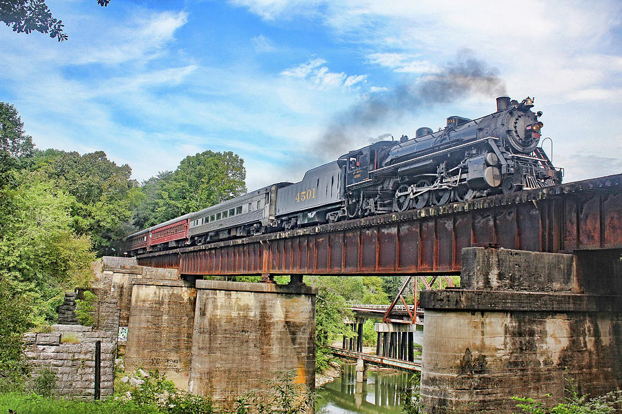 Southern Steam 4501 A Photograph by Joseph C Hinson