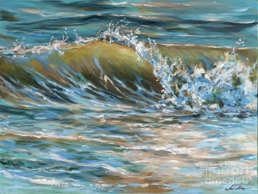 Southern Swell Painting by Linda Olsen
